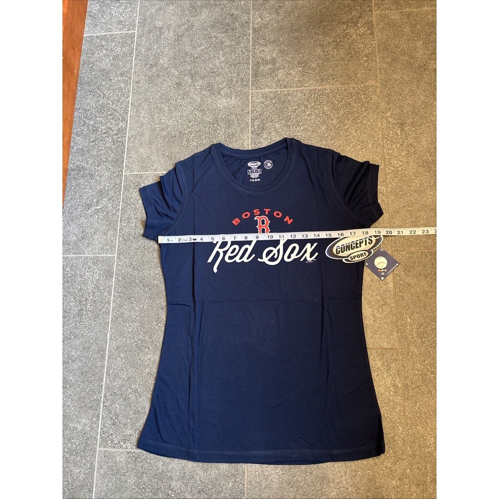 New Boston Red Sox PJ Set Pant Shirt And Top Sleep Light Size Medium 2PC Ladies - Picture 14 of 16